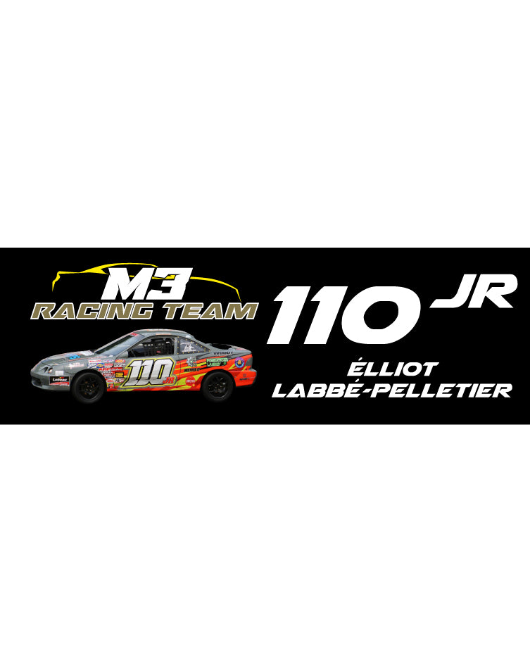Bumper stickers voiture Elliot Labbé-Pelletier #110JR