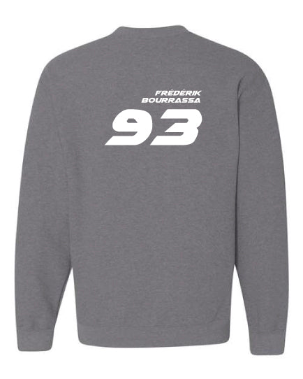 CREWNECK Frédérik Bourrassa #93 au dos