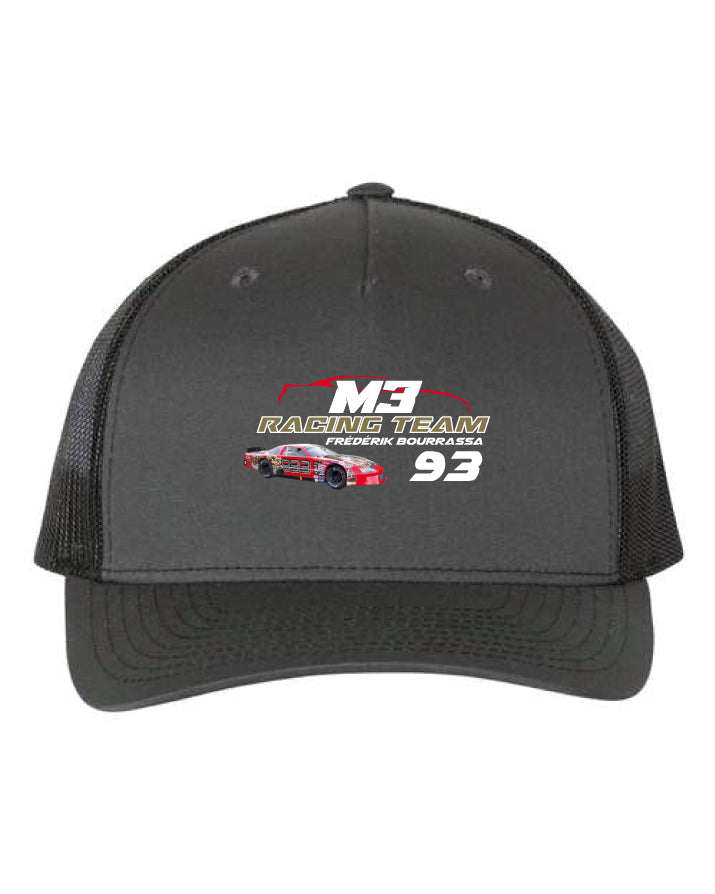 Casquette Charbon Voiture Frédérik Bourrassa #93