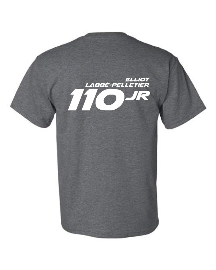 T-Shirt imprimé Dos Elliot Labbé-Pelletier #110JR