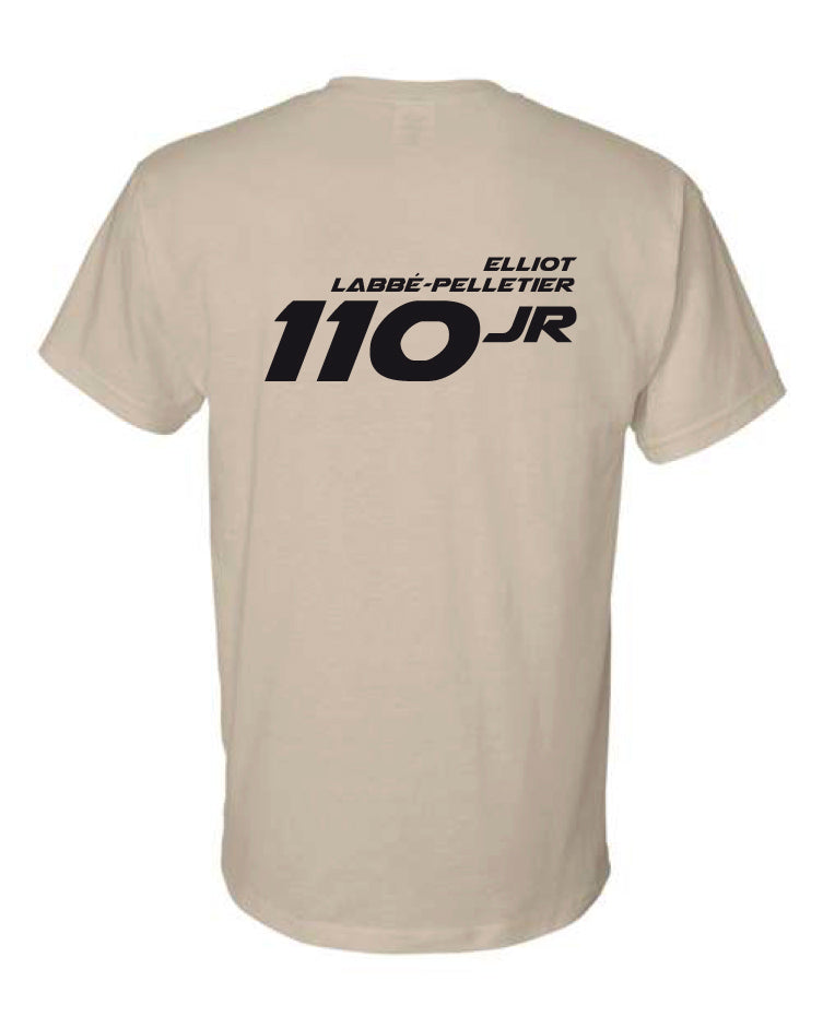 T-Shirt imprimé Dos Elliot Labbé-Pelletier #110JR