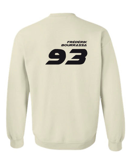 CREWNECK Frédérik Bourrassa #93 au dos