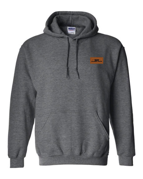 Hoodie à capuchon M3Racing - Écusson Brun