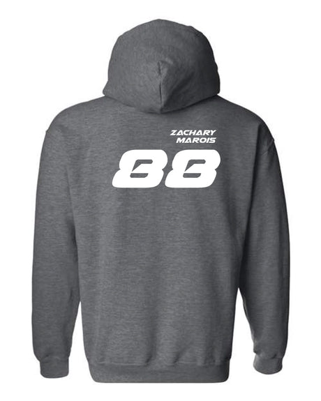 Hoodie à capuchon Zachary Marois #88 au dos