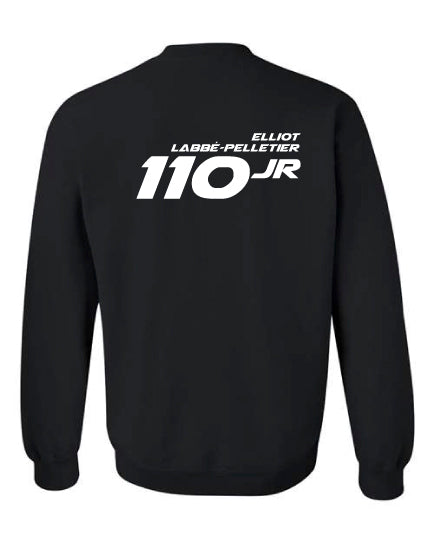 CREWNECK Elliot Labbé-Pelletier #110JR au dos