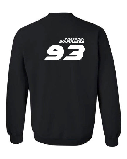CREWNECK Frédérik Bourrassa #93 au dos